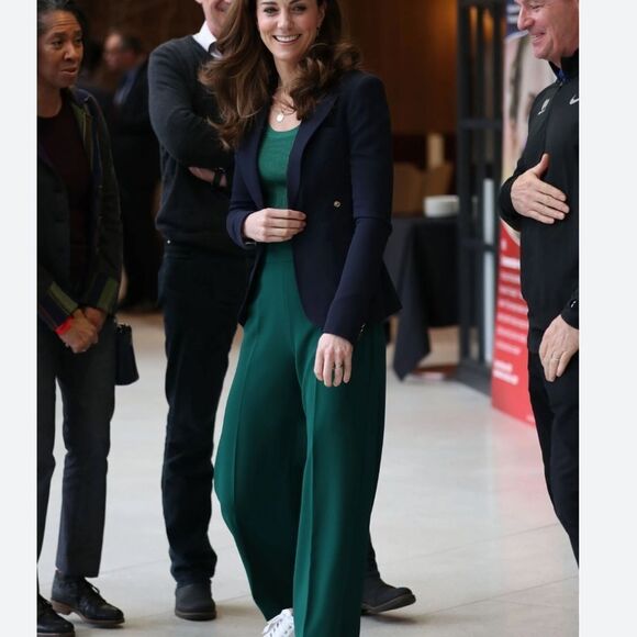 Zara Forest Green Wide Leg Culottes | Size XXL - Picture 2 of 10